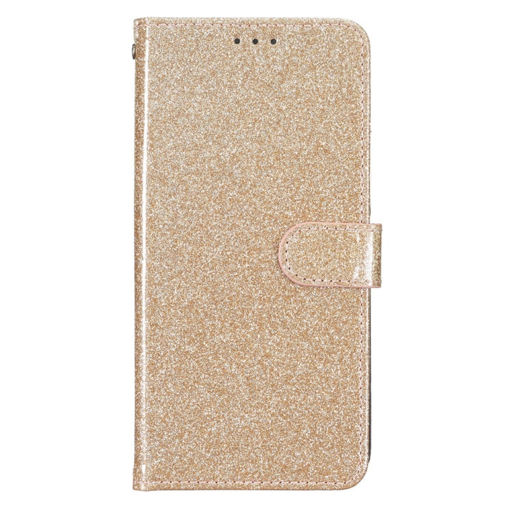 For Honor 90 Lite Glitter Powder Flip Leather Phone Case(Gold) - Honor Cases by PMC TechLife | Online Shopping South Africa | PMC TechLife | Buy Now Pay Later Mobicred