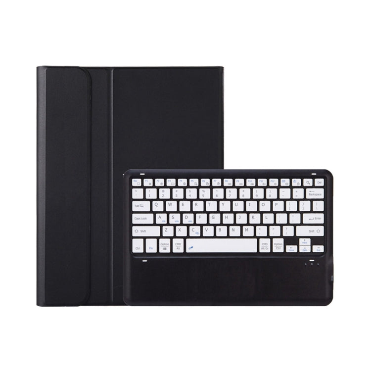 For Lenovo Xiaoxin Pad Pro 12.7 inch AM24 TPU Ultra-thin Detachable Bluetooth Keyboard Tablet Leather Case(Black White) - Lenovo Keyboard by PMC TechLife | Online Shopping South Africa | PMC TechLife