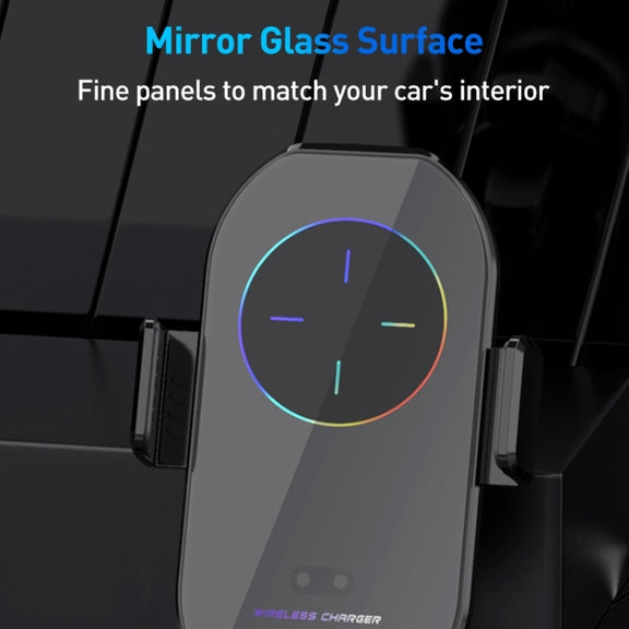 A7s Infrared lnduction Wireless Fast Charging Air Outlet Car Holder