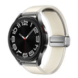 For Samsung Galaxy Watch6 / 5 / 4 Translucent Magnetic Silver Buckle Silicone Watch Band(Starlight Color) - free shipping - PMc TechLife - Order now!