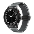 For Samsung Galaxy Watch6 / 5 / 4 Translucent Magnetic Black Buckle Silicone Watch Band(Space Grey) - free shipping - PMc TechLife - Order now!