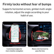 M3 Infrared lnduction Wireless Fast Charging Air Outlet Car Holder(Red)
