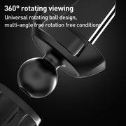 M3 Infrared lnduction Wireless Fast Charging Air Outlet Car Holder(Red)