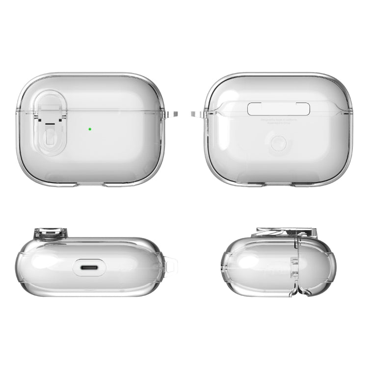 For AirPods 3 Ice Crystals Shockproof Earphone Protective Case(Blue)