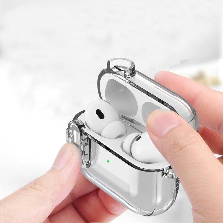For AirPods 3 Ice Crystals Shockproof Earphone Protective Case(Purple)