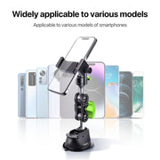 Single Suction Cup Pea Clamp Arm Holder 33cm with Knob Phone Clamp