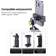 Single Suction Cup Pea Clamp Arm Holder 33cm with Metal Phone Clamp