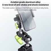 Single Suction Cup Pea Clamp Arm Holder 33cm with Metal Phone Clamp