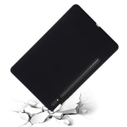 For Samsung Galaxy Tab S9 Ultra / S10 Ultra Pure Color Liquid Silicone Shockproof Tablet Case(Black)
