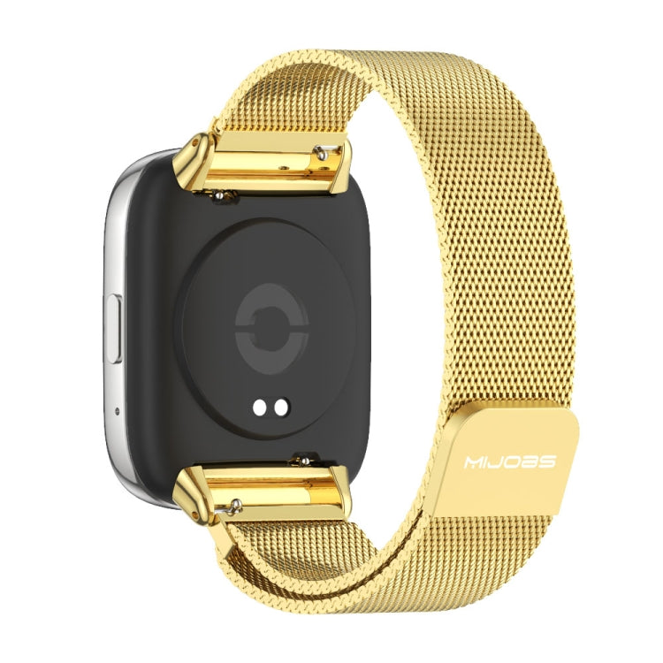 For Redmi Watch 3 Lite / Watch 3 Active Mijobs Milan Magnetic Metal Watch Band(Gold) - free shipping - PMC TechLife - Order now!