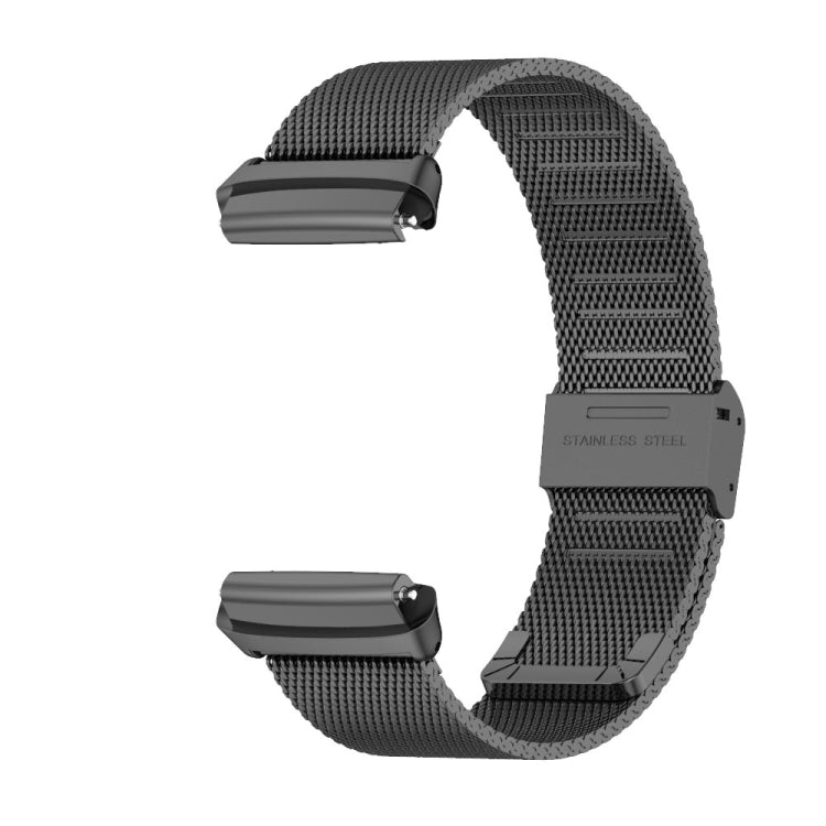 For Redmi Watch 3 Lite / Watch 3 Active Mijobs Milan Buckle Metal Watch Band(Black) - Watch Bands by MIJOBS | Online Shopping South Africa | PMC TechLife | Buy Now Pay Later Mobicred