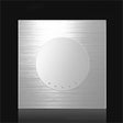 86mm Gray Aluminum Wire Drawing LED Switch Panel, Style:One Open Multiple Control - Switch by PMC TechLife | Online Shopping South Africa | PMC TechLife | Buy Now Pay Later Mobicred