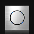 86mm Gray Aluminum Wire Drawing LED Switch Panel, Style:Four Billing Control - Switch by PMC TechLife | Online Shopping South Africa | PMC TechLife | Buy Now Pay Later Mobicred