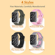 For Xiaomi Smart Band 9 Pro / 8 Pro Mijobs Flat Hole Breathable Silicone Watch Band(Pink+Silver)