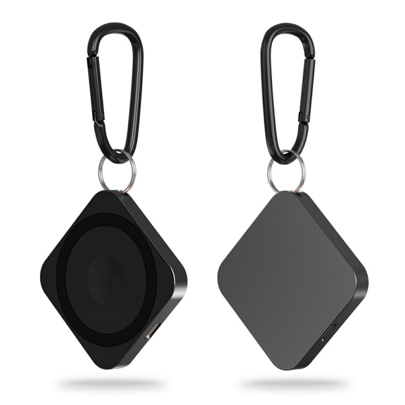 For iPhone / AirPods / iWatch Series 3 in 1 Portable Wireless Charger(Black)