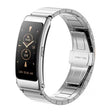 For Huawei Band 7 / B3 / Watch Fit Mini One Bead Butterfly Buckle Stainless Steel Watch Band(Silver) - free shipping - PMC TechLife - Order now!