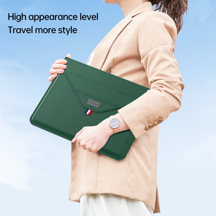 For 15.4/15.6/16.1 inch Envelope Holder Laptop Sleeve Bag(Black) - 15.6 - 17 inch by PMC Jewellery | Online Shopping South Africa | PMC Jewellery | Buy Now Pay Later Mobicred