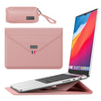 For 15.4/15.6/16.1 inch Envelope Holder Laptop Sleeve Bag with Accessories Bag(Pink) - Other by PMC TechLife | Online Shopping South Africa | PMC TechLife | Buy Now Pay Later Mobicred