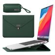 For 15.4/15.6/16.1 inch Envelope Holder Laptop Sleeve Bag with Accessories Bag(Dark Green) - Other by PMC TechLife | Online Shopping South Africa | PMC TechLife | Buy Now Pay Later Mobicred