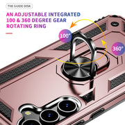 For Samsung Galaxy S24+ 5G Shockproof TPU + PC Phone Case(Rose Gold)
