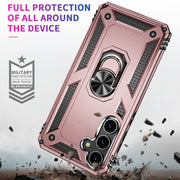 For Samsung Galaxy S24+ 5G Shockproof TPU + PC Phone Case(Rose Gold)