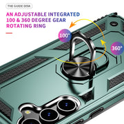 For Samsung Galaxy S24+ 5G Shockproof TPU + PC Phone Case(Dark Green)