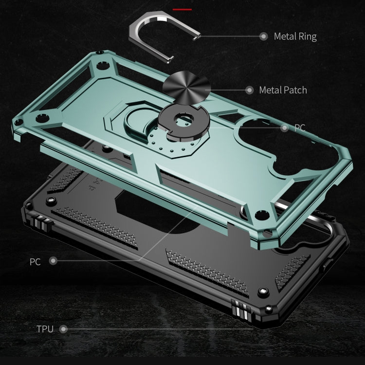 For Samsung Galaxy S24+ 5G Shockproof TPU + PC Phone Case(Dark Green) - Galaxy S24+ 5G Cases by PMC TechLife | Online Shopping South Africa | PMC TechLife