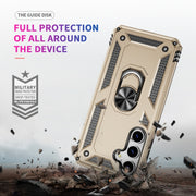 For Samsung Galaxy S25 5G Shockproof TPU + PC Phone Case(Gold)