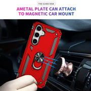 For Samsung Galaxy S25+ 5G Shockproof TPU + PC Phone Case(Red)