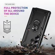 For Samsung Galaxy S25 Ultra 5G Shockproof TPU + PC Phone Case(Black)