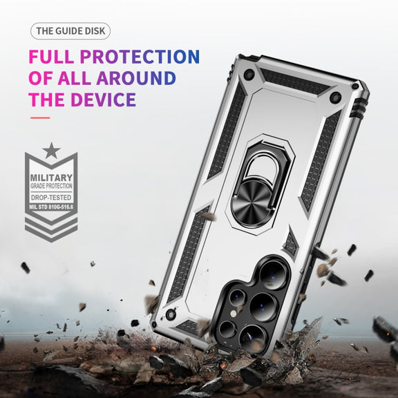 For Samsung Galaxy S25 Ultra 5G Shockproof TPU + PC Phone Case(Silver)