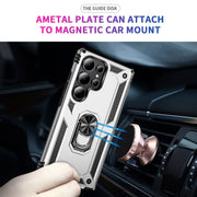 For Samsung Galaxy S25 Ultra 5G Shockproof TPU + PC Phone Case(Silver)