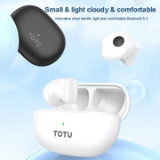 TOTU BE -17-TWS Bluetooth 5.3 Wireless Bluetooth Earphone(Black)