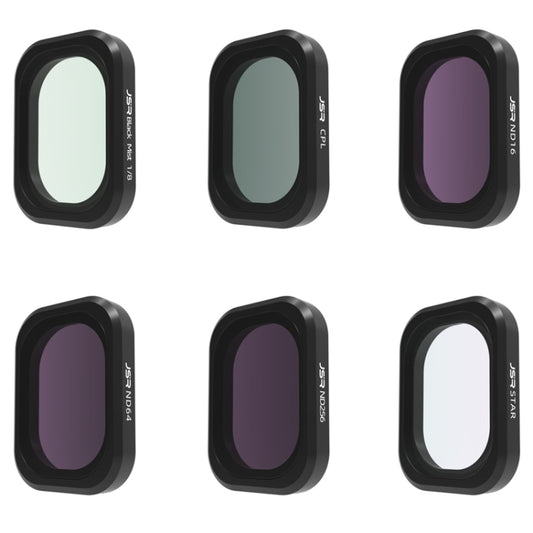 For DJI OSMO Pocket 3 JSR CB Series Camera Lens Filter, Filter:6 in 1 Beauty Black Mist - free shipping - PMC Jewellery - Order now!