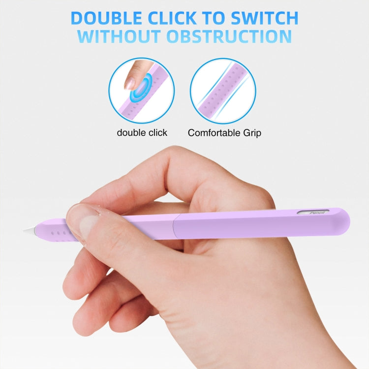 For Apple Pencil 2 / Pro DUX DUCIS Detachable Gradient Colorful Stylus Case(Gradient Purple)