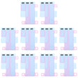For iPhone 16 Pro 10pcs Battery Adhesive Tape Stickers - Others by PMC Jewellery | Online Shopping South Africa | PMC Jewellery | Buy Now Pay Later Mobicred
