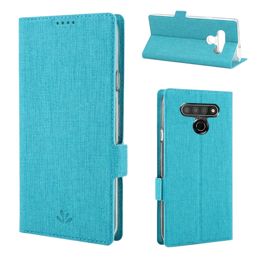 For LG Stylo 6 ViLi Side Button Magnetic Suction Type Shockproof TPU + PU Horizontal Flip Protective Case with Card Slot & Holder & Wallet(Blue) - free shipping - PMC Jewellery - Order now!