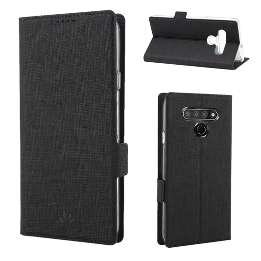 For LG Stylo 6 ViLi Side Button Magnetic Suction Type Shockproof TPU + PU Horizontal Flip Protective Case with Card Slot & Holder & Wallet(Black) - free shipping - PMC Jewellery - Order now!
