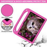 For Honor Pad X8 Handle Portable EVA Shockproof Tablet Case(Rose Red)
