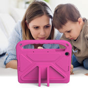 For Honor Pad X8 Handle Portable EVA Shockproof Tablet Case(Rose Red)