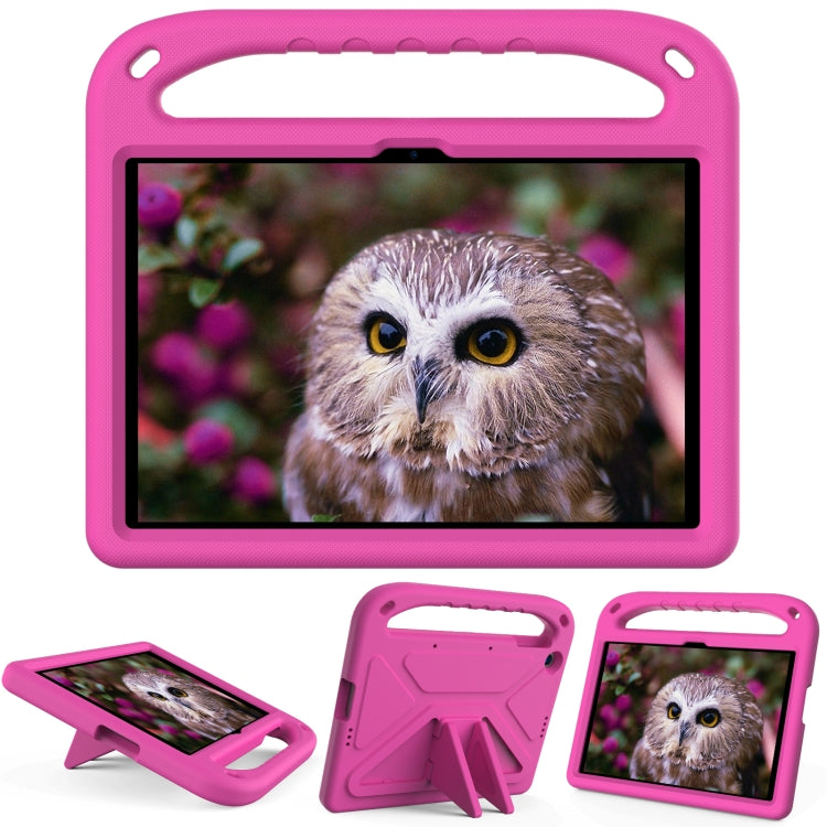 For Honor Pad X8 Handle Portable EVA Shockproof Tablet Case(Rose Red) - Honor by PMC TechLife | Online Shopping South Africa | PMC TechLife | Buy Now Pay Later Mobicred