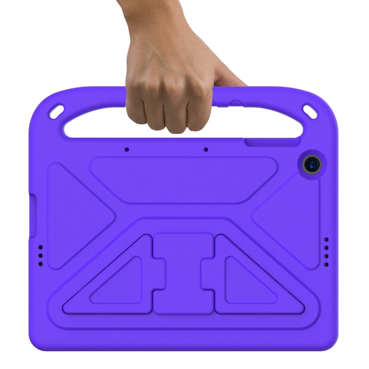For Honor Pad X8 Handle Portable EVA Shockproof Tablet Case(Purple) - Honor by PMC TechLife | Online Shopping South Africa | PMC TechLife | Buy Now Pay Later Mobicred