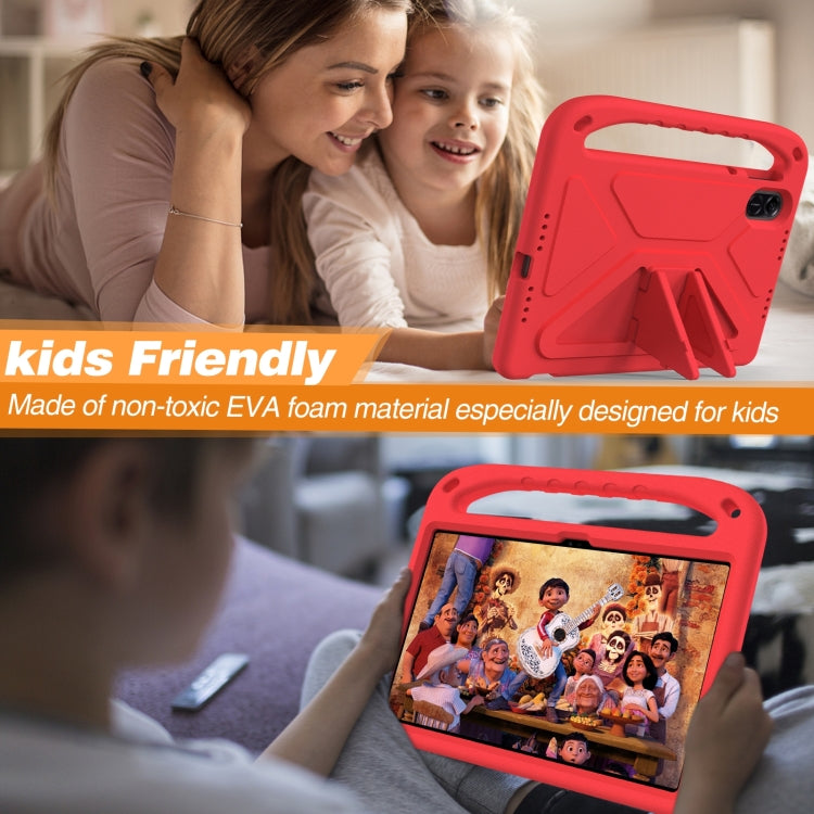 For Honor Pad X9 / X8 Pro Handle Portable EVA Shockproof Tablet Case(Red) - Honor by PMC TechLife | Online Shopping South Africa | PMC TechLife | Buy Now Pay Later Mobicred