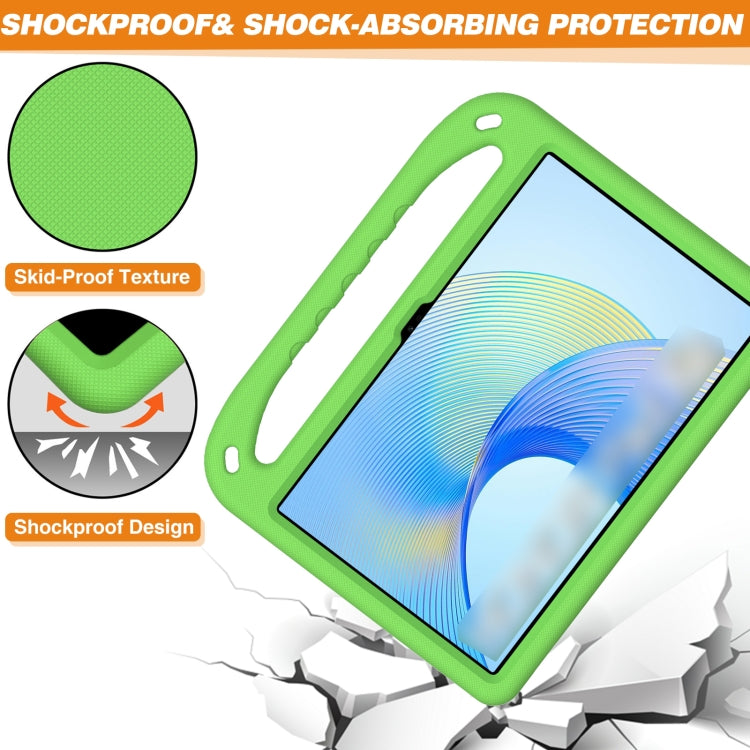 For Honor Pad X9 / X8 Pro Handle EVA Shockproof Tablet Case with Holder(Green) - free shipping - PMC TechLife - Order now!