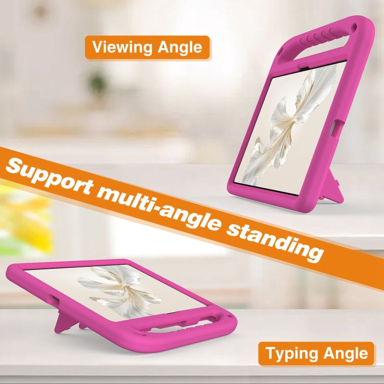 For Honor Pad 9 Handle Portable EVA Shockproof Tablet Case(Rose Red) - free shipping - PMC TechLife - Order now!