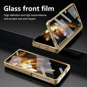 For OPPO Find N3 / OnePlus Open Integrated Frosted Electroplating Full Coverage Phone Case(Gold)