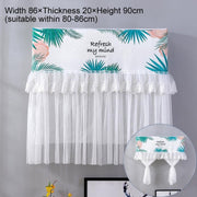 Do Not Take Dust-proof And Anti Direct Blowing Simple Wind Hanging Machine Air Conditioner Moon Cover, Size:Width 86 �� Thickness 20 �� Height 90cm(Color Palm)