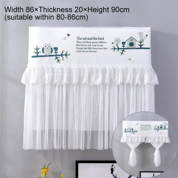 Do Not Take Dust-proof And Anti Direct Blowing Simple Wind Hanging Machine Air Conditioner Moon Cover, Size:Width 86 �� Thickness 20 �� Height 90cm(Zoo)