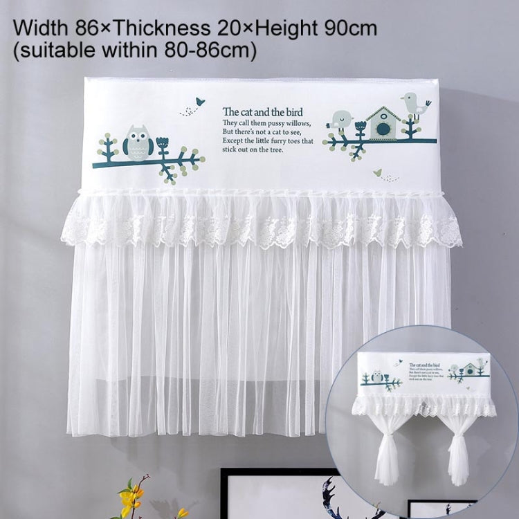 Do Not Take Dust-proof And Anti Direct Blowing Simple Wind Hanging Machine Air Conditioner Moon Cover, Size:Width 86 �� Thickness 20 �� Height 90cm(Zoo)