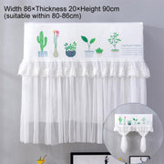 Do Not Take Dust-proof And Anti Direct Blowing Simple Wind Hanging Machine Air Conditioner Moon Cover, Size:Width 86 �� Thickness 20 �� Height 90cm(Flowerpot)